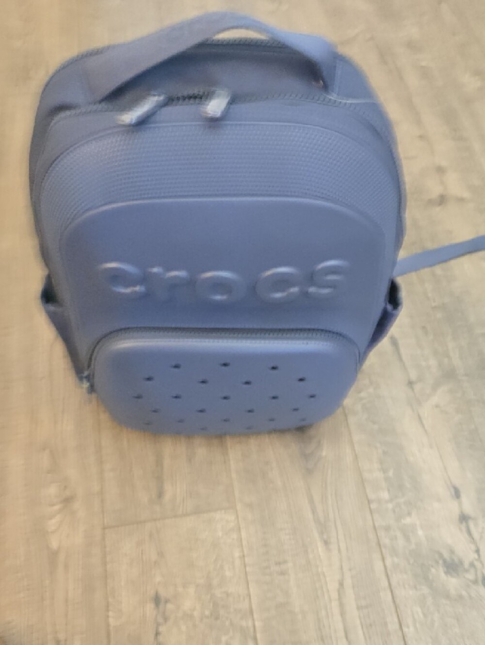 CROCS Slate Blue Molded Backpack with Vent Holes - Picture 5 of 12